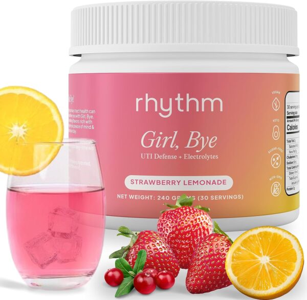 Rhythm Girl, Bye Women's Electrolyte + Urinary Tract Health Drink Mix