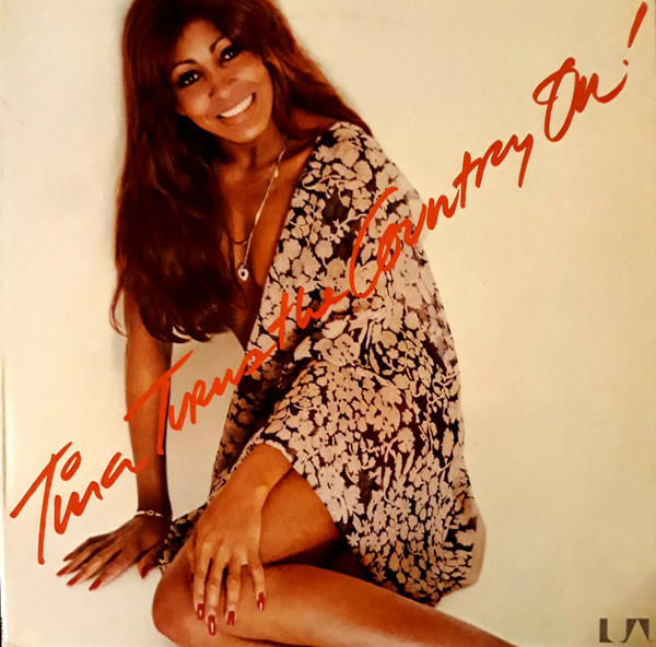 Tina turner album cover for Tina turns the country On